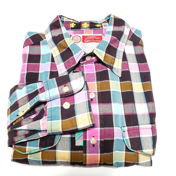 Robert GrahamMulti Color Men's Shirt Size Large Long Sleeve Casual Shirt